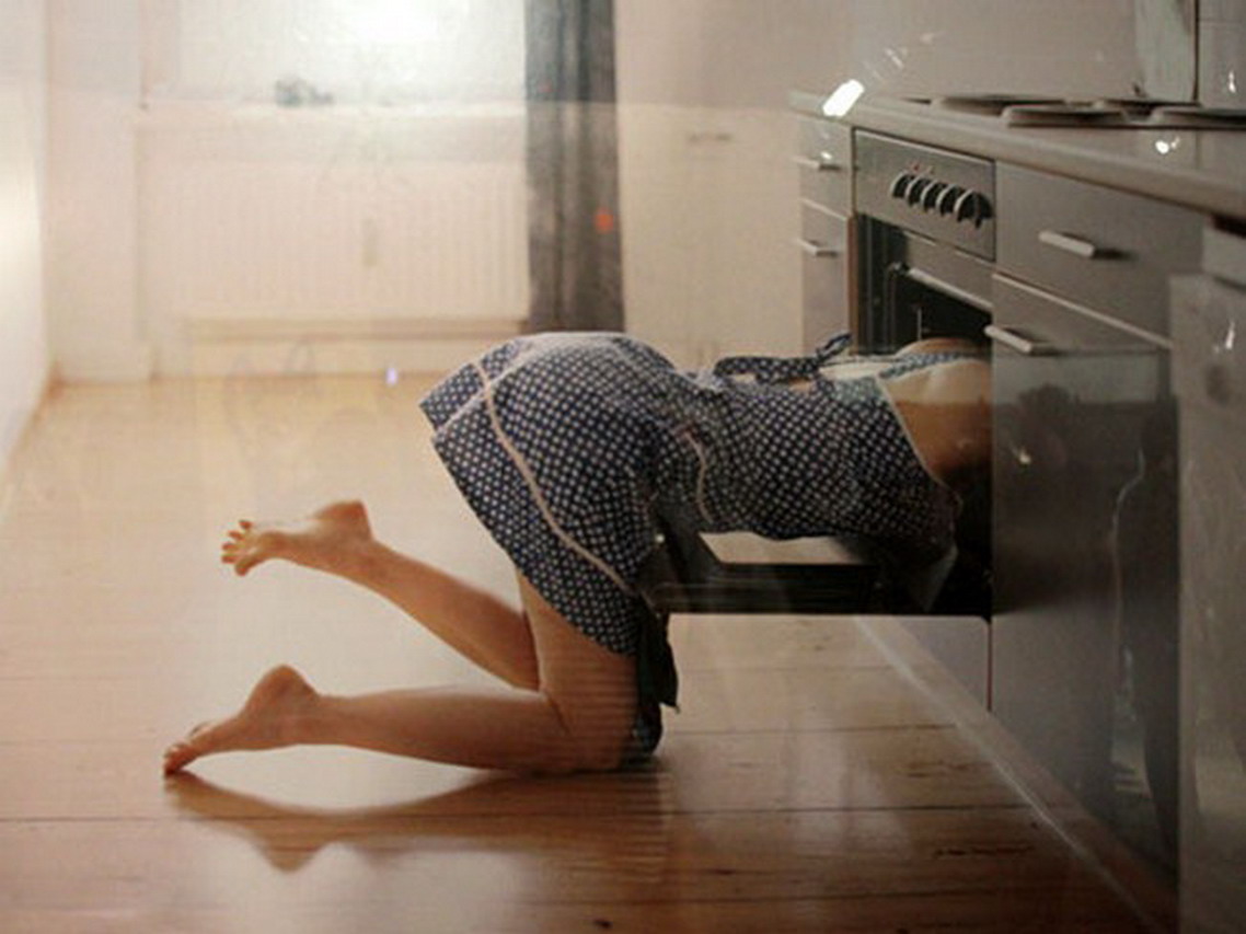 Head in the oven