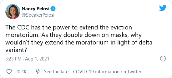 Unethical tweet Pelosi